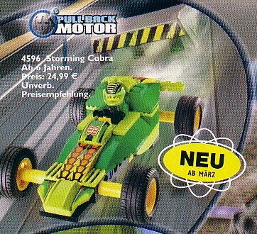 LEGO Produktset 4596-1 -  4596 - Racers: Storming Cobra