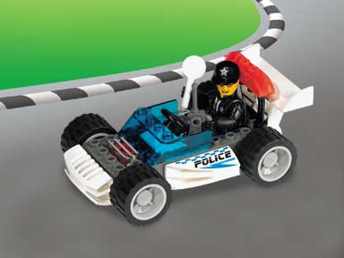 LEGO Produktset 4600-1 -  4600 - Polizei-Streifenwagen, 23 Teile