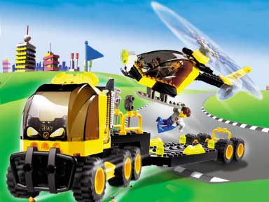 LEGO Produktset 4607-1 -  4607 - Hubschrauber-Transport, 65 Teile