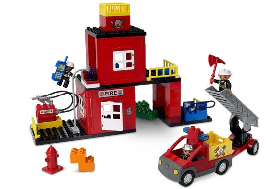 LEGO Produktset 4664-1 -  Duplo 4664 - Ville Feuerwehr-Hauptquartier