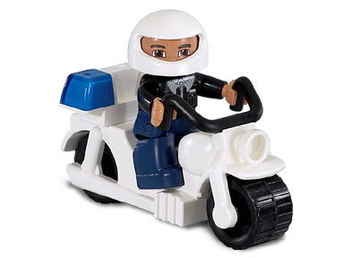 LEGO Produktset 4680-1 -  Duplo 4680 - Polizeimotorrad