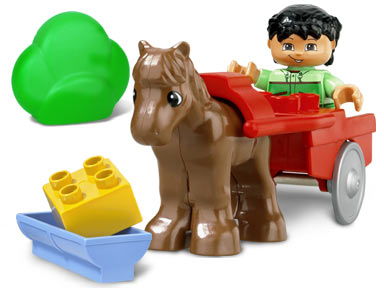 LEGO Produktset 4683-1 -  Duplo 4683 - Ville Ponykutsche