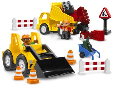 LEGO Produktset 4688-1 -  Duplo 4688 - Ville Große Baustelle