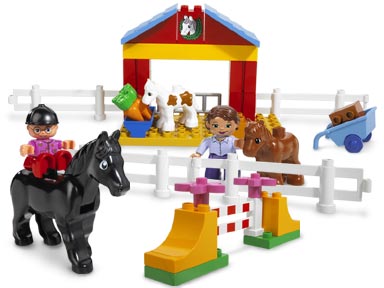 LEGO Produktset 4690-1 -  Duplo 4690 - Ville Pferdestall