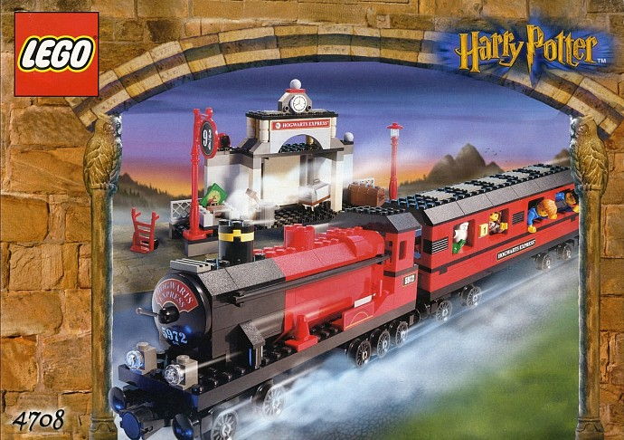 LEGO Produktset 4708-1 -  4708 - Hogwarts-Express mit Bahnhof, 410 Teile