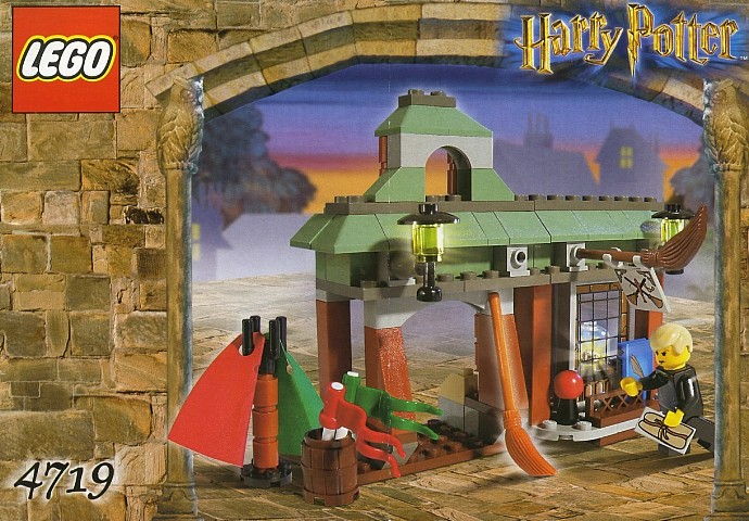 LEGO Produktset 4719-1 -  HARRY POTTER 4719 - BESENLADEN - Quidditch Fachha