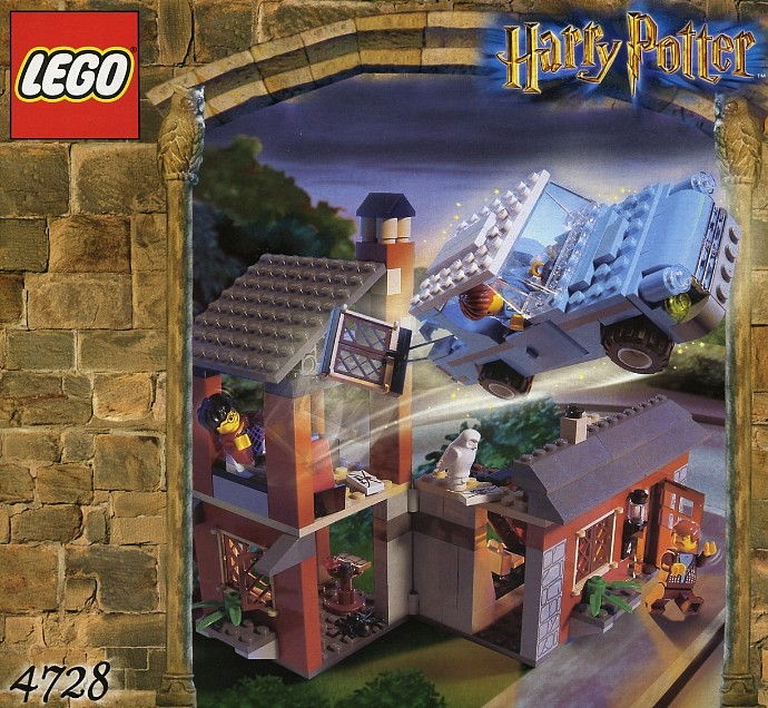 LEGO Produktset 4728-1 -  Harry Potter - 4728 - Flucht vom Ligusterweg, 278