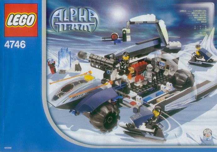 LEGO Produktset 4746-1 -  Alpha Team 4746 - Mobile Kommandozentrale, 420 Te