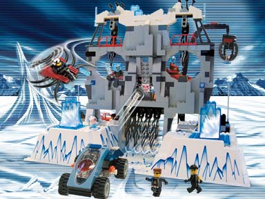 LEGO Produktset 4748-1 -  Alpha Team 4748 - Ogels Basisstation, 431 Teile