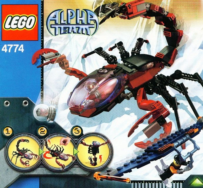 LEGO Produktset 4774-1 - Scorpion Orb Launcher