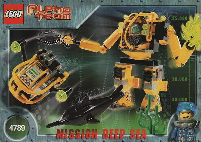 LEGO Produktset 4789-1 - Alpha Team Aquatic Mech