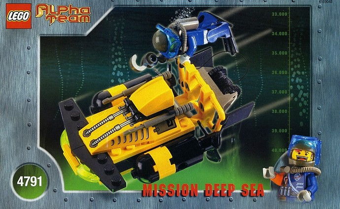 LEGO Produktset 4791-1 -  Alpha Team 4791 - Alpha Team Unterwasser-Scooter