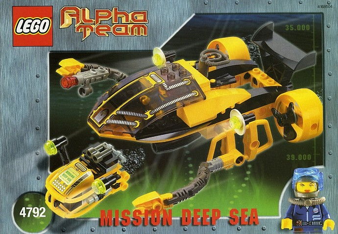 LEGO Produktset 4792-1 - Alpha Team Navigator and ROV