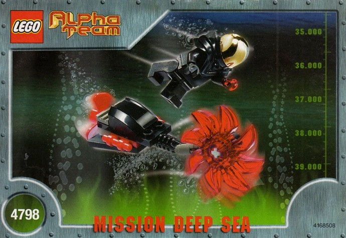 LEGO Produktset 4798-1 -  Mission Deep Sea - Alpha Team -  4798