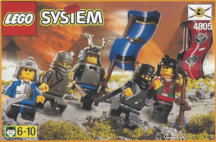 LEGO Produktset 4805-1 -  System Ninja 4805 Ninja Kämpfer