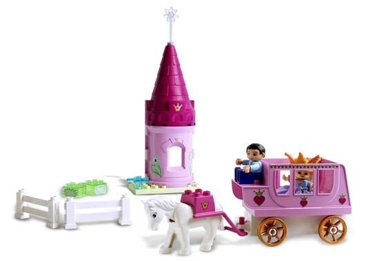 LEGO Produktset 4821-1 -  Duplo Princess 4821 - Königliche Kutsche mit Pfer