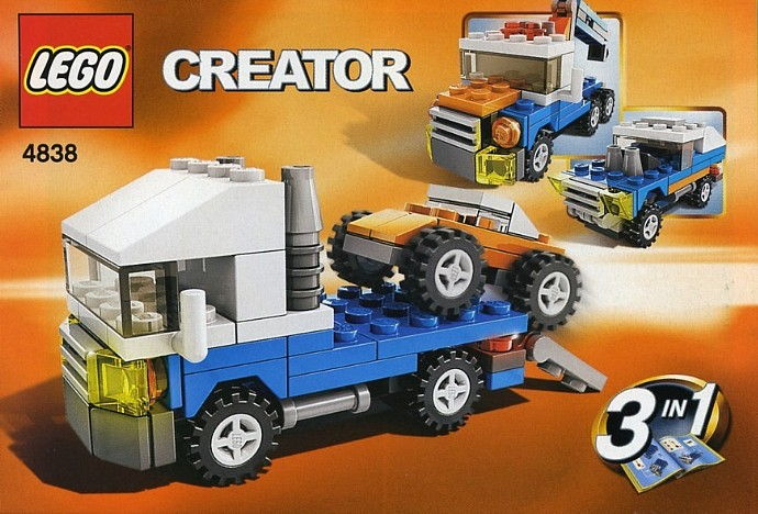 LEGO Produktset 4838-1 -  Creator 4838 - Mini Fahrzeuge