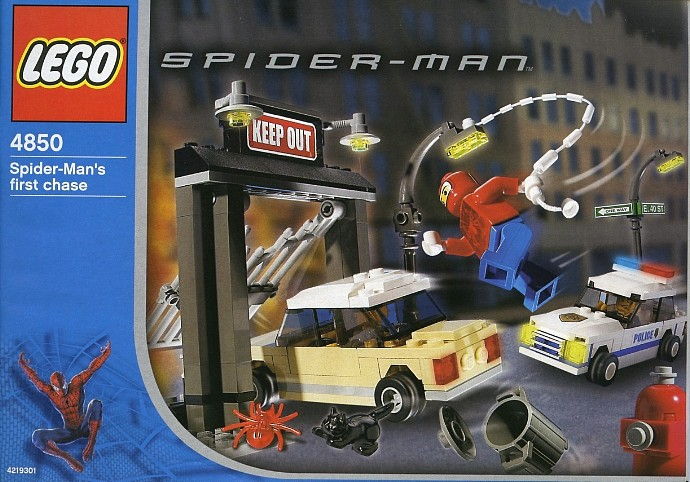 LEGO Produktset 4850-1 - Spider-Mans first chase