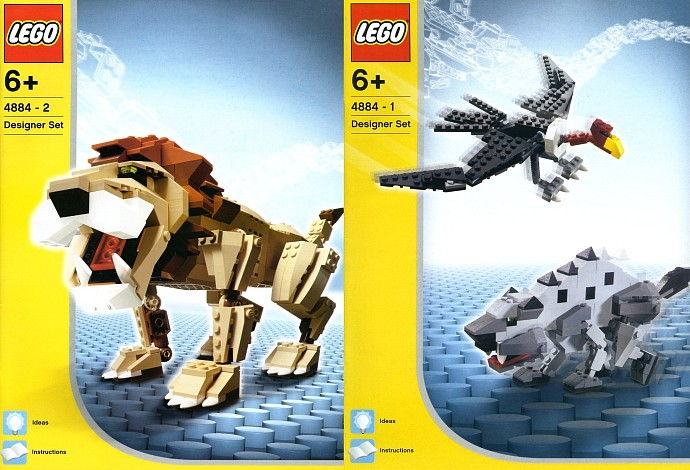 LEGO Produktset 4884-1 -  Designer 4884 - Wilde Tiere