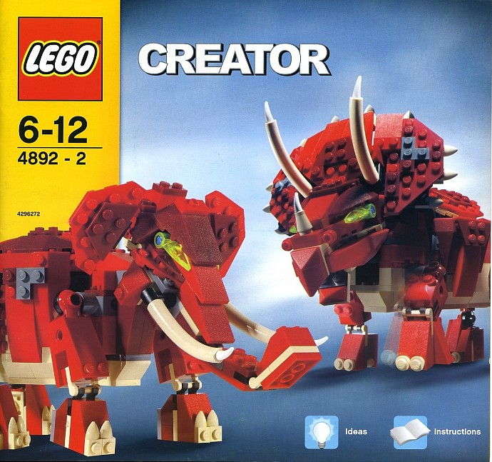 LEGO Produktset 4892-1 -  Creator 4892 - Dinosaurier