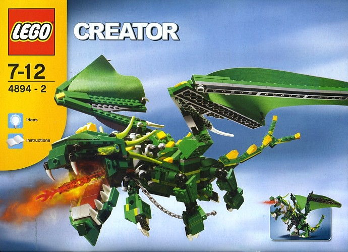 LEGO Produktset 4894-1 -  Creator 4894 - Drachen