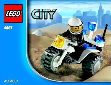 LEGO Produktset 4897-1 - Police Trike