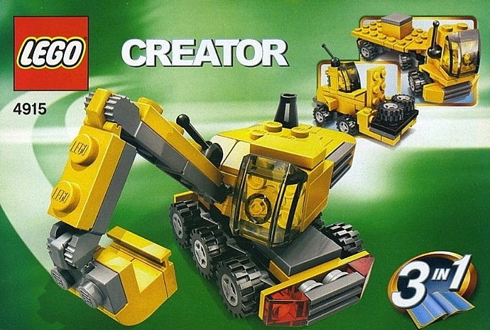 LEGO Produktset 4915-1 -  Creator 4915 - Baufahrzeug-Set