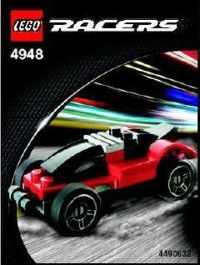 LEGO Produktset 4948-1 - 5 Stk  Bauanleitung Racers 4948 8665 8132 8644 865