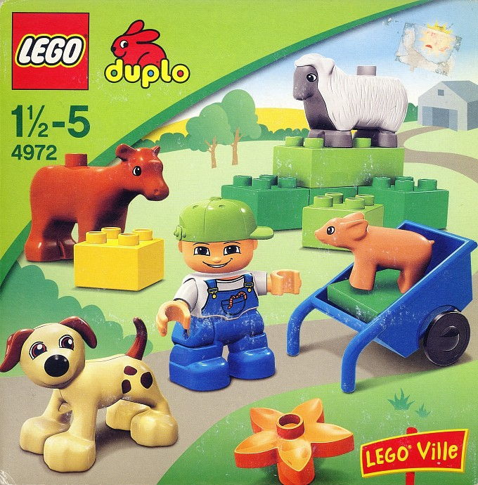 LEGO Produktset 4972-1 -  Duplo 4972 - Bauernhoftiere