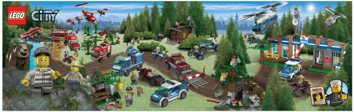 LEGO Produktset 5000646-1 - City poster