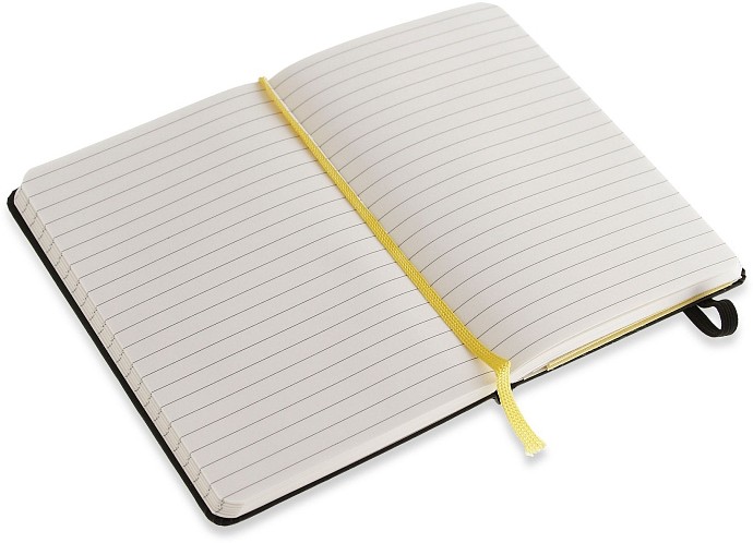 LEGO Produktset 5001127-1 - Moleskine notebook yellow brick, ruled, small