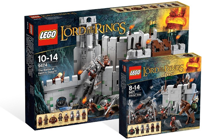 LEGO Produktset 5001130-1 - The Battle of Helms Deep Collection