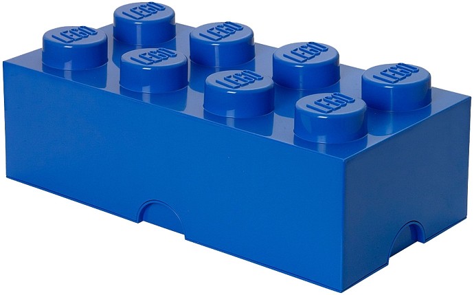 LEGO Produktset 5001266-1 - Blauer LEGO Aufbewahrungsstein mit 8 Noppen
