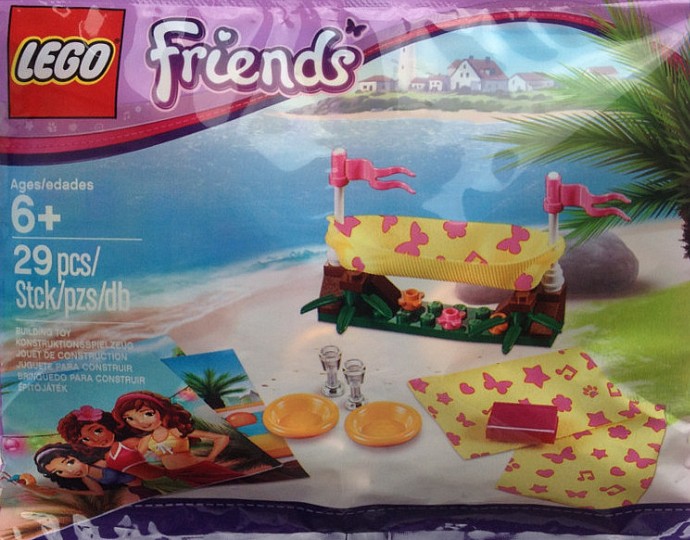 LEGO Produktset 5002113-1 -  Friends Beutel Picknick Hängematte Neuheit 2014 2