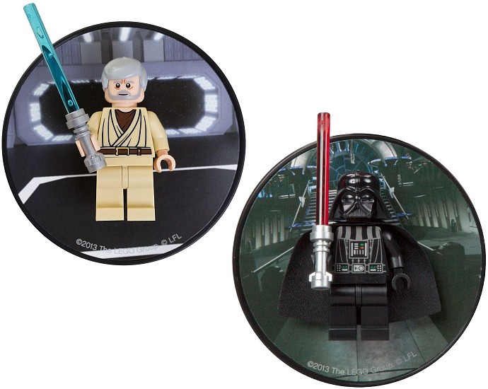 LEGO Produktset 5002823-1 - Darth Vader and Obi Wan Kenobi Magnets