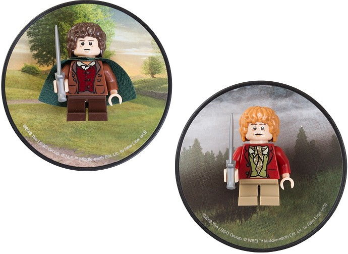 LEGO Produktset 5002828-1 - Magnet Set: Frodo and Bilbo Baggins