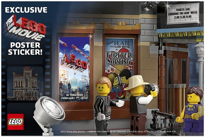 LEGO Produktset 5002891-1 - The LEGO Movie Poster Sticker 