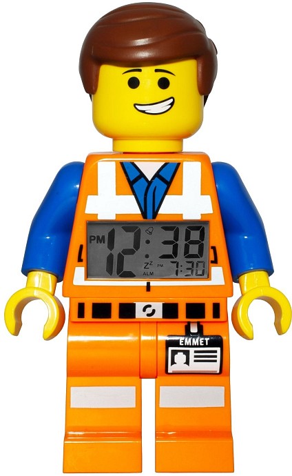 LEGO Produktset 5003027-1 - The LEGO Movie Emmet Minifiguren-Wecker