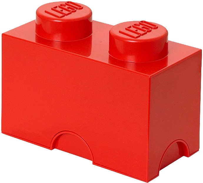 LEGO Produktset 5003569-1 - Roter LEGO Aufbewahrungsstein mit 2 Noppen