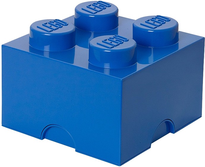 LEGO Produktset 5003574-1 - Blauer LEGO Aufbewahrungsstein mit 4 Noppen