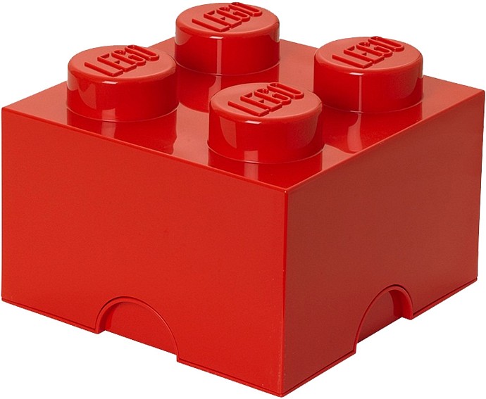 LEGO Produktset 5003575-1 - Roter LEGO® Aufbewahrungsstein mit 4 Noppen