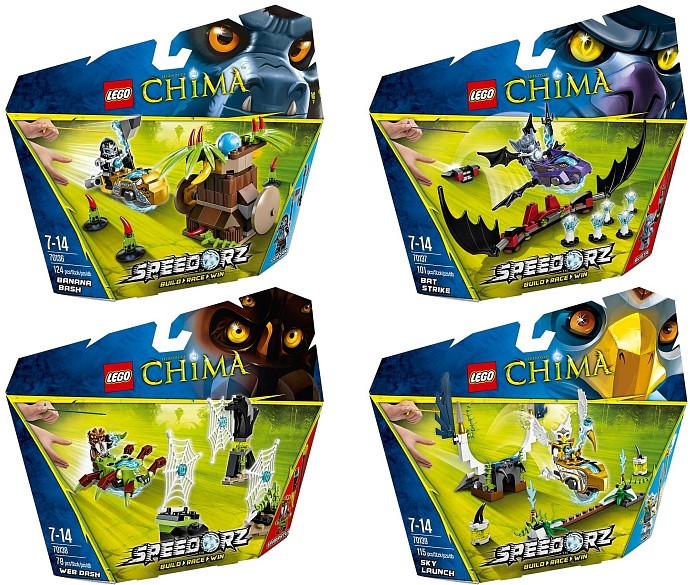 LEGO Produktset 5003839-1 - Legends of Chima Speedorz Collection