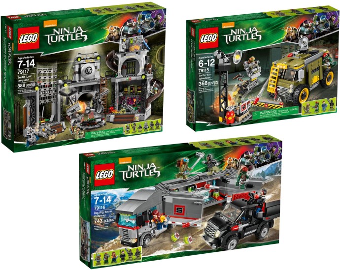 LEGO Produktset 5004239-1 - Teenage Mutant Ninja Turtles Collection