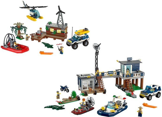 LEGO Produktset 5004461-1 - City Swamp Police and Crooks