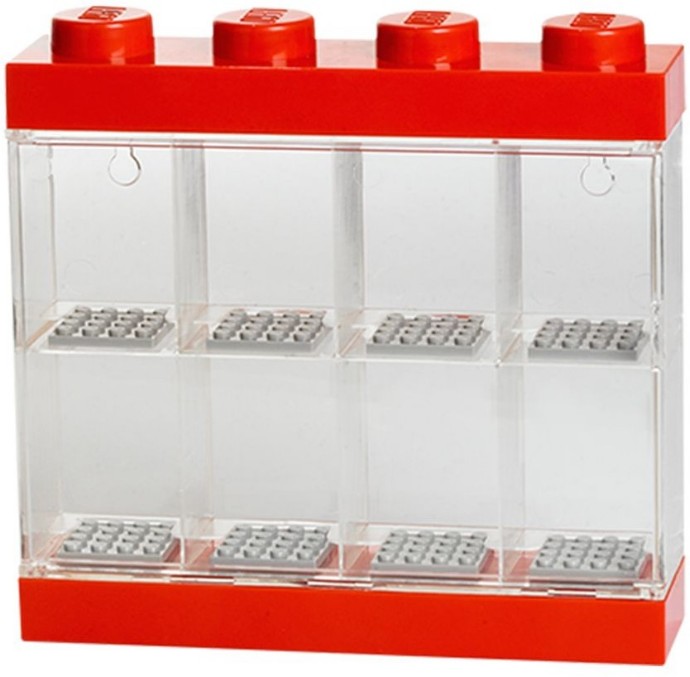 LEGO Produktset 5004890-1 - Minifigure Display Case 8 – Red