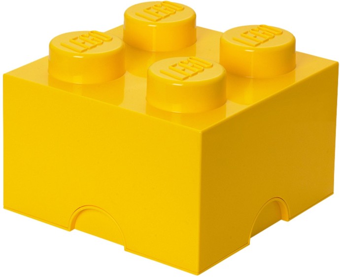 LEGO Produktset 5004893-1 - 4 stud Yellow Storage Brick