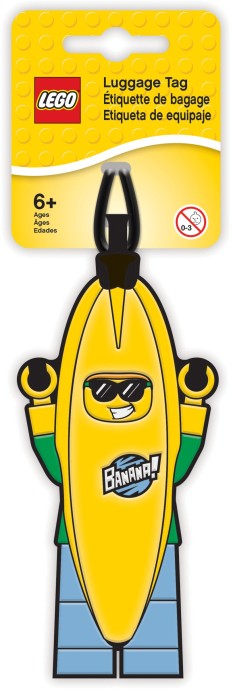 LEGO Produktset 5005580-1 - LEGO Banana Guy Luggage Tag