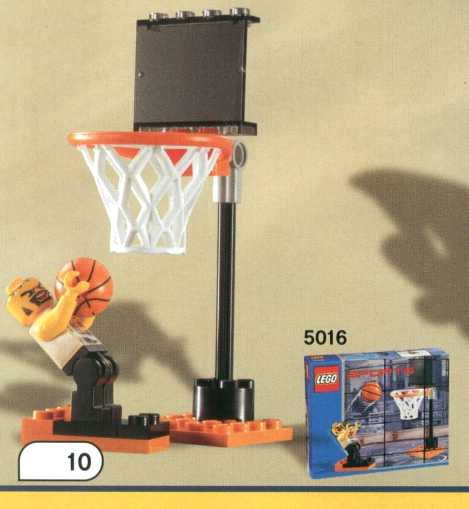 LEGO Produktset 5016-1 - 5 Stk  Bauanleitung Sports NBA Basketball 3427 358