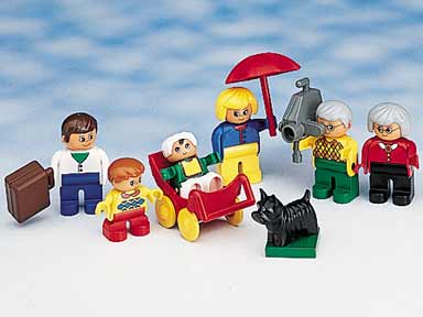 LEGO Produktset 5029-1 - Duplo Family, Caucasian