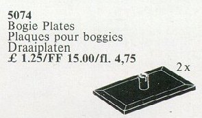 LEGO Produktset 5074-1 - Bogie Plates